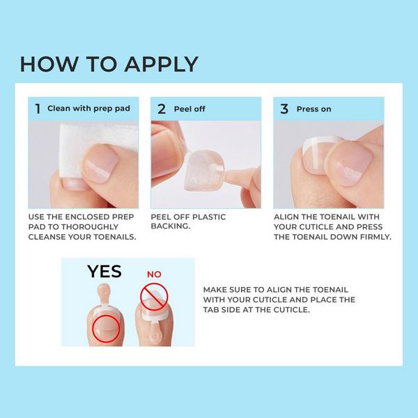 Kiss imPRESS Roundabout Press-On Pedicure Toenails #5