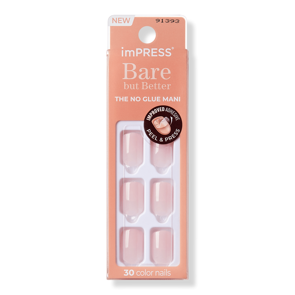 Kiss Impress Color Short Press-on Manicure Nails - Instinct