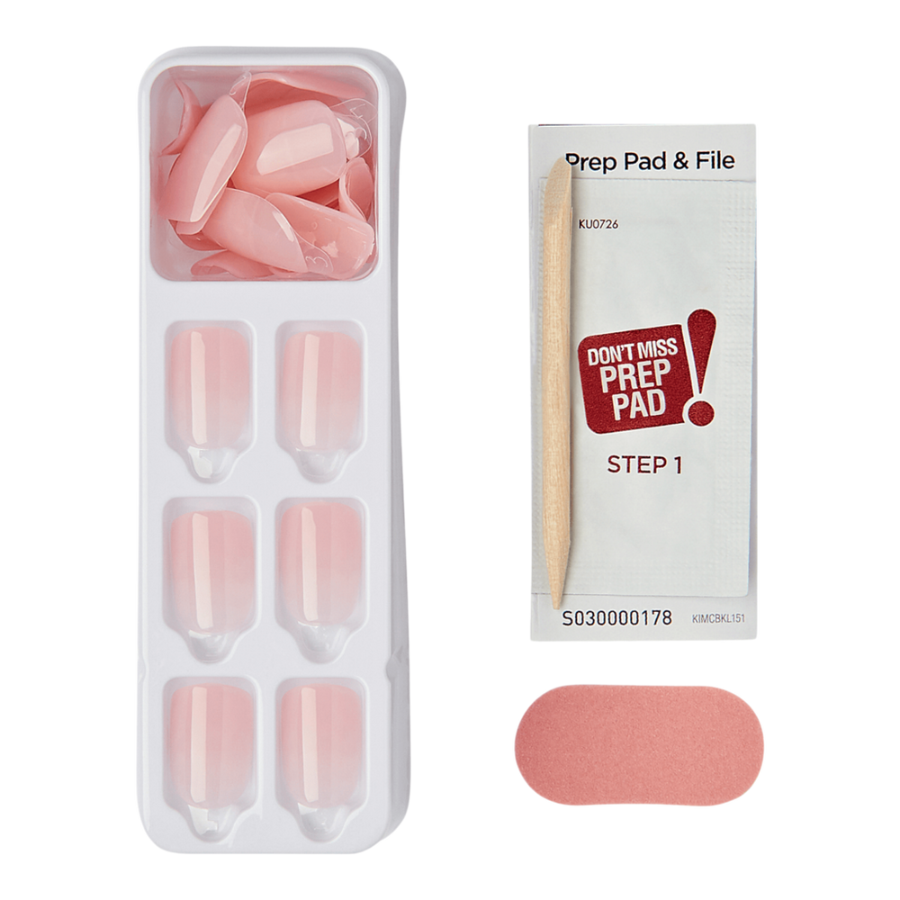 imPRESS Bare but Better Short Press On Manicure Nails
