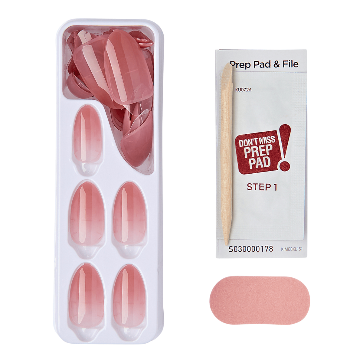 imPRESS Bare but Better Medium Press On Manicure Nails