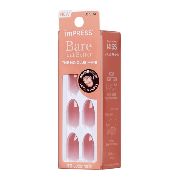 Kiss imPRESS Bare but Better Medium Press On Manicure Nails #3