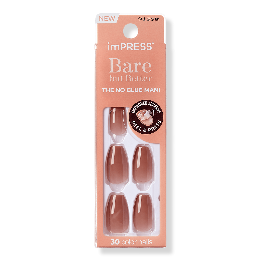 Kiss imPRESS Bare but Better Medium Press On Manicure Nails #1