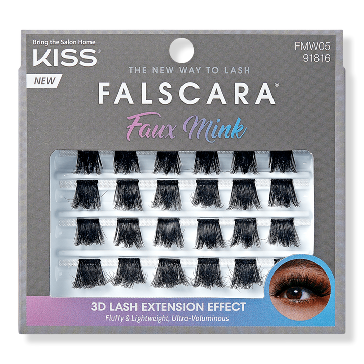 Kiss Falscara False EyeLash Multipack, Faux Mink #1