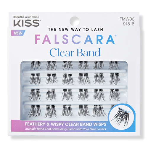 Kiss Falscara False Eyelash Multipack, Clear Band Ulta Beauty