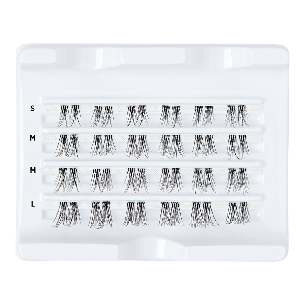 Falscara False Eyelash Multipack, Clear Band
