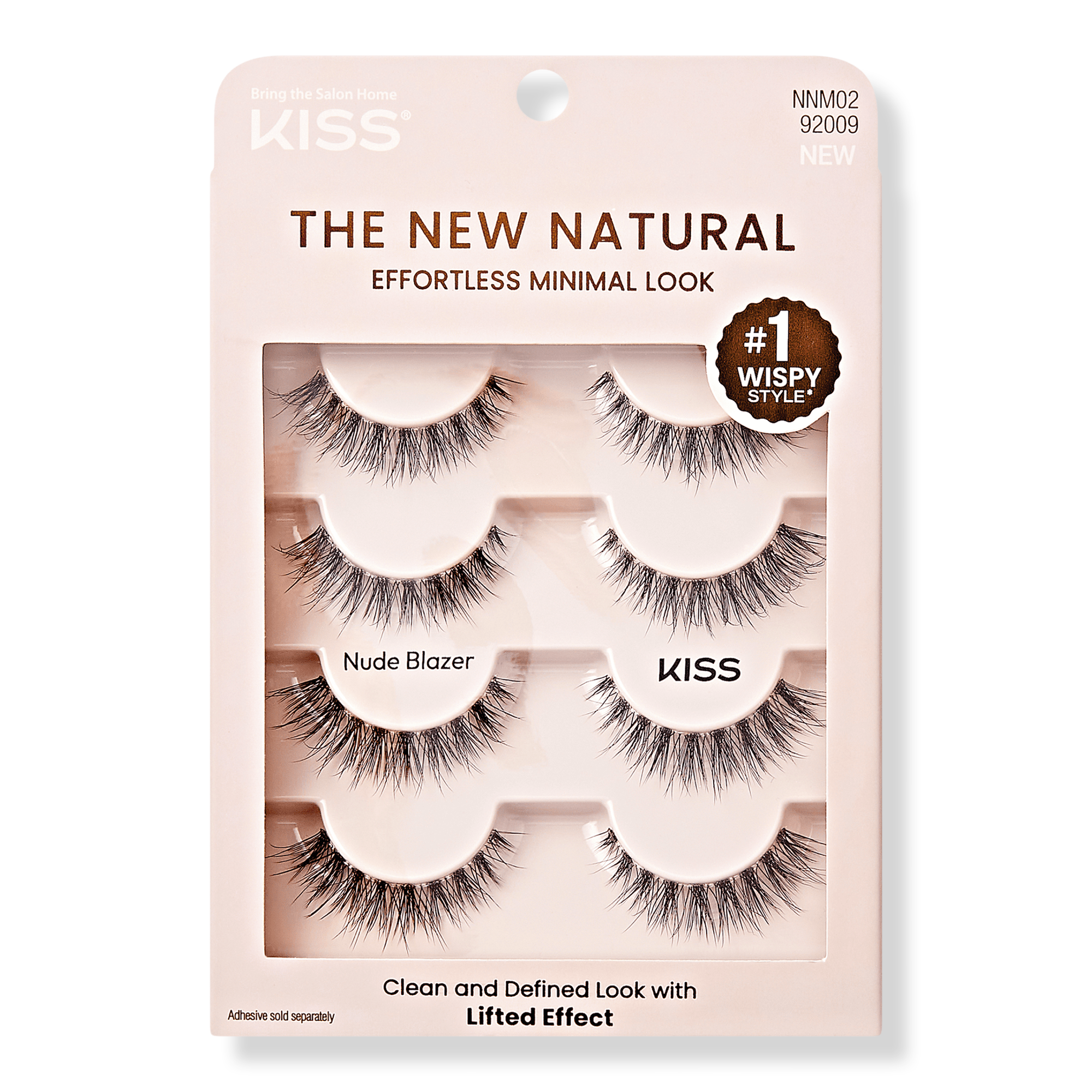 Kiss The New Natural Lash Multipack #1