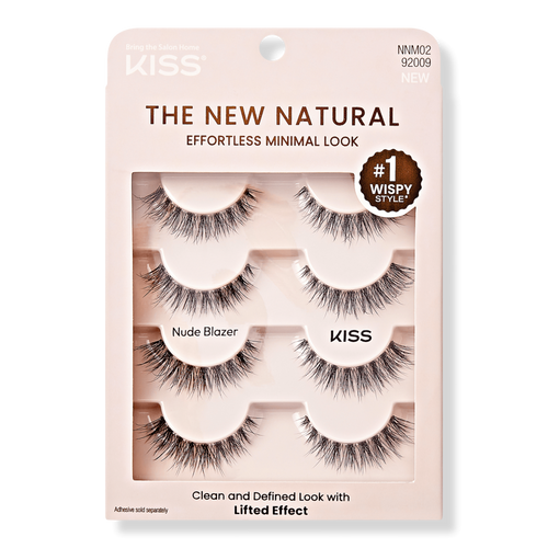 Kiss - Nude Blazer The New Natural Lash Multipack | Ulta Beauty
