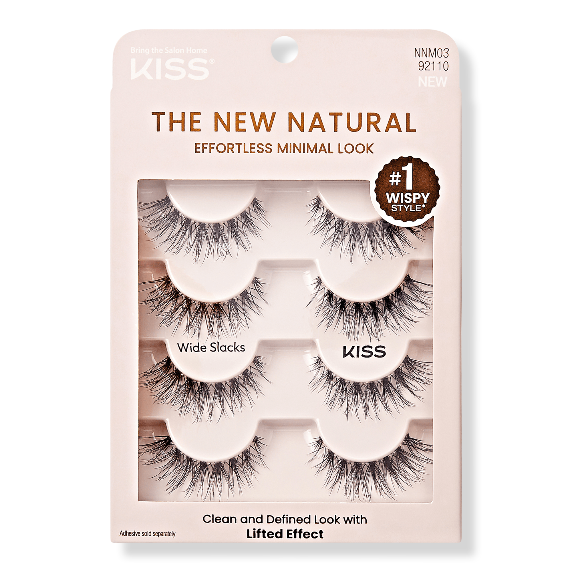 Kiss The New Natural Lash Multipack #1