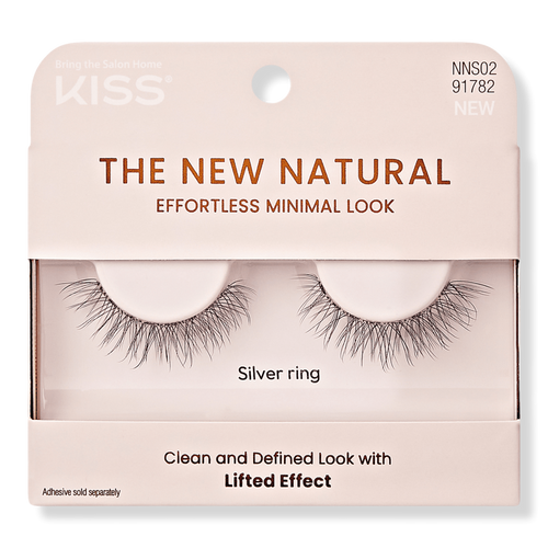 The New Natural False Eyelashes, Silver Ring - Kiss | Ulta Beauty