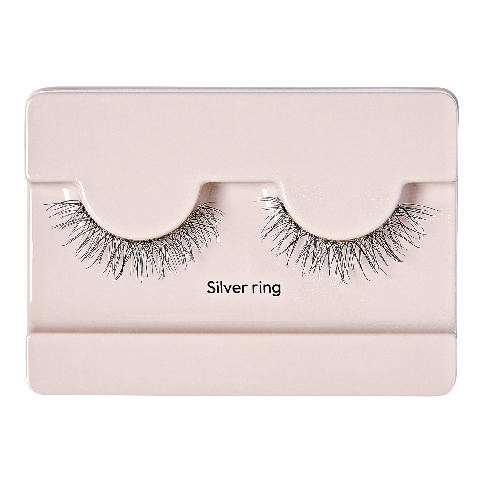 The New Natural False Eyelashes, Silver Ring