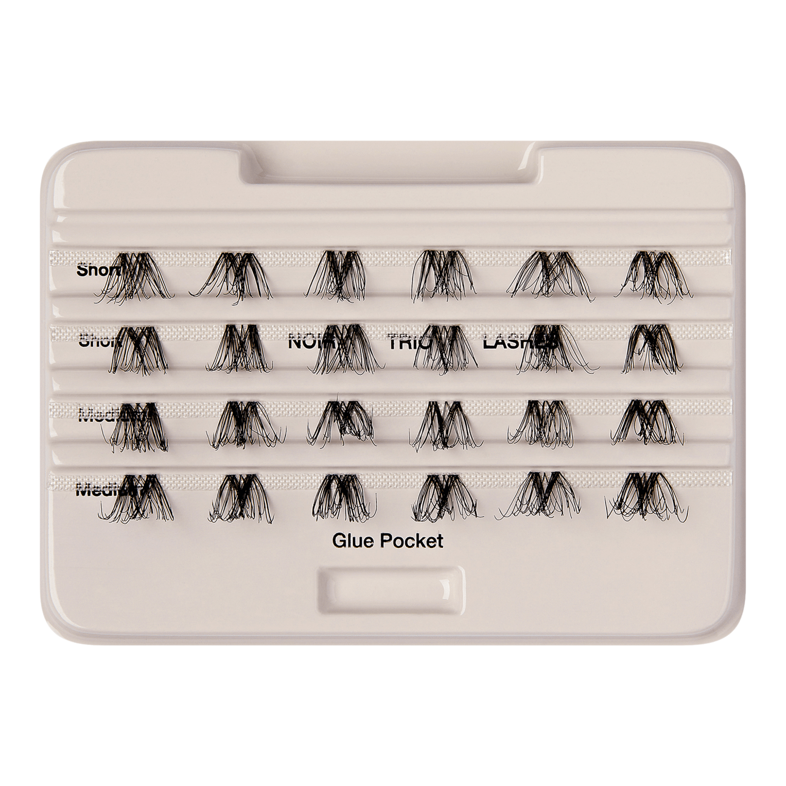 The New Natural Trio False Eyelashes, Noir