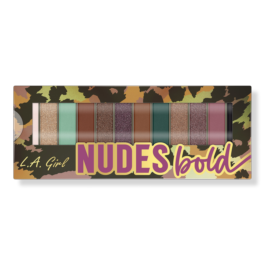 L.A. Girl Nudes Bold 12 Shade Eyeshadow Palette #1