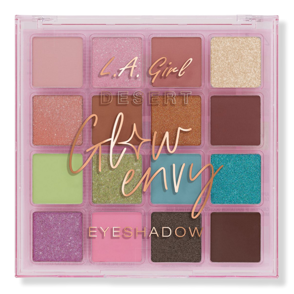 L.A. Girl Here to Glow Desert Glow Envy 16 Shade Eyeshadow Palette