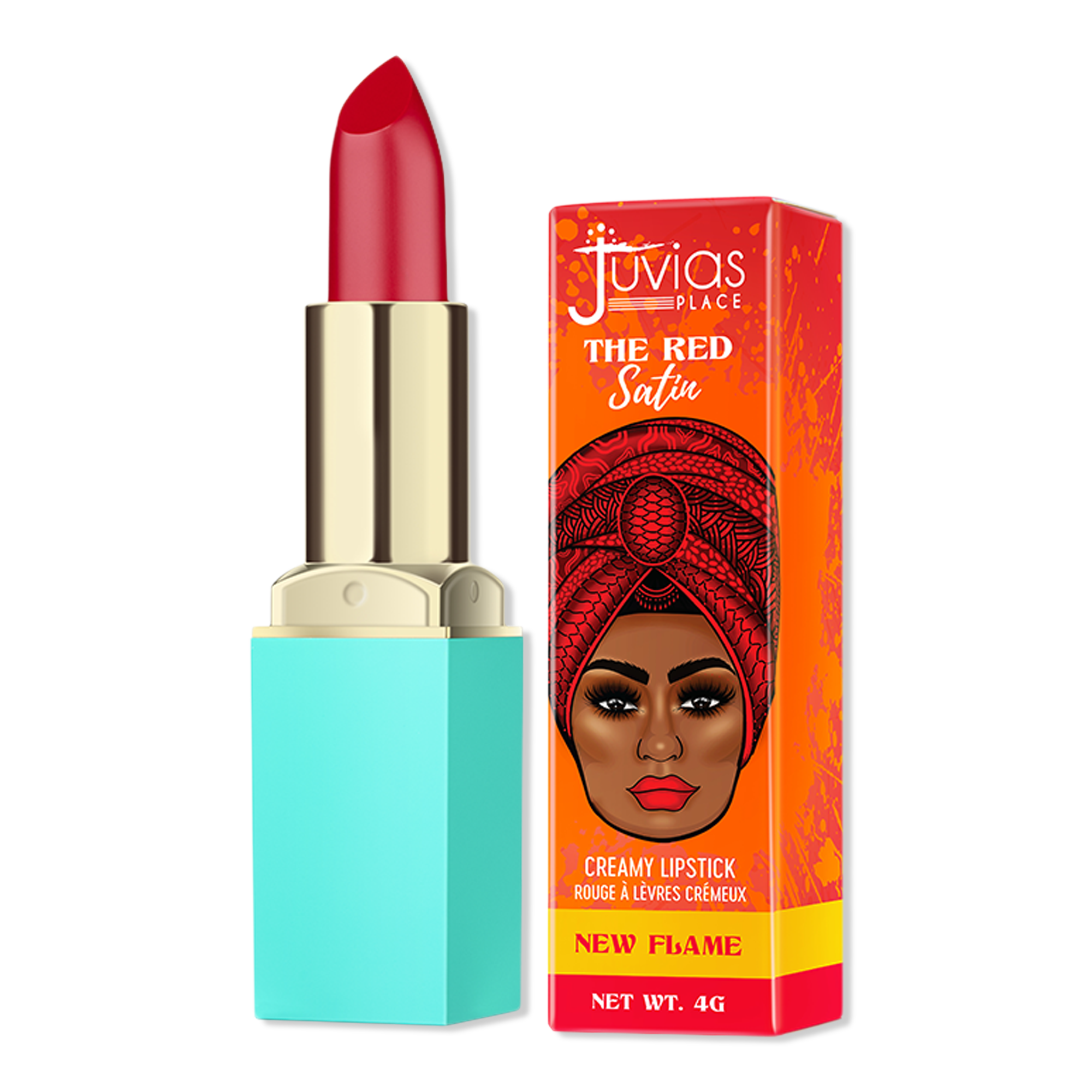 Juvia's Place The Reds Satin Creamy Lipstick #1