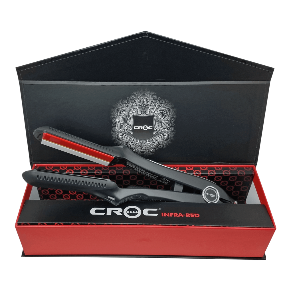 croc, Hair, Croc Professional Titanium Rose Gold Flat Iron