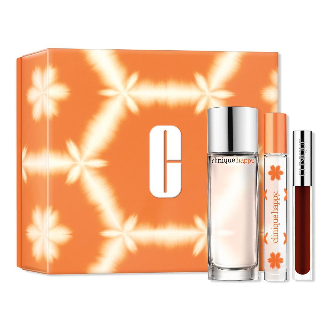 Clinique Perfectly Happy Fragrance and Lip Gloss Set #1
