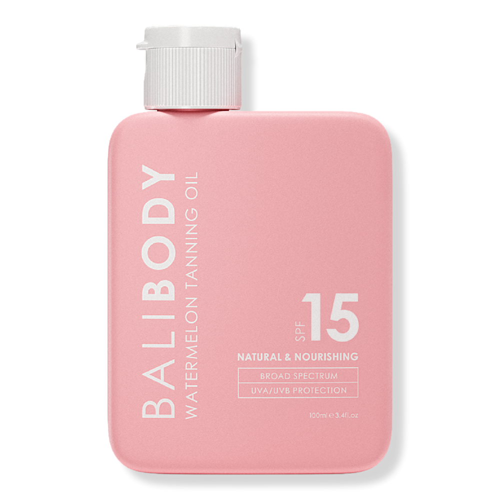 Bali Body Hydrating Natural Watermelon Tanning Oil SPF15