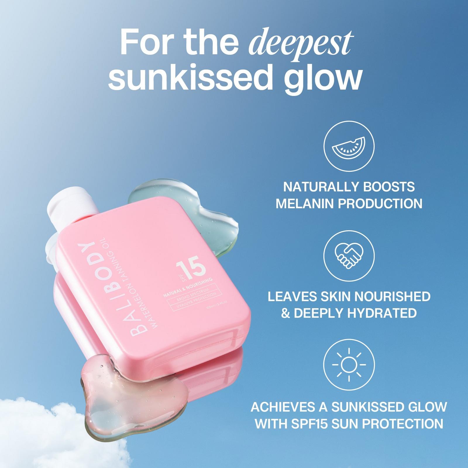 Watermelon Tanning Oil SPF15