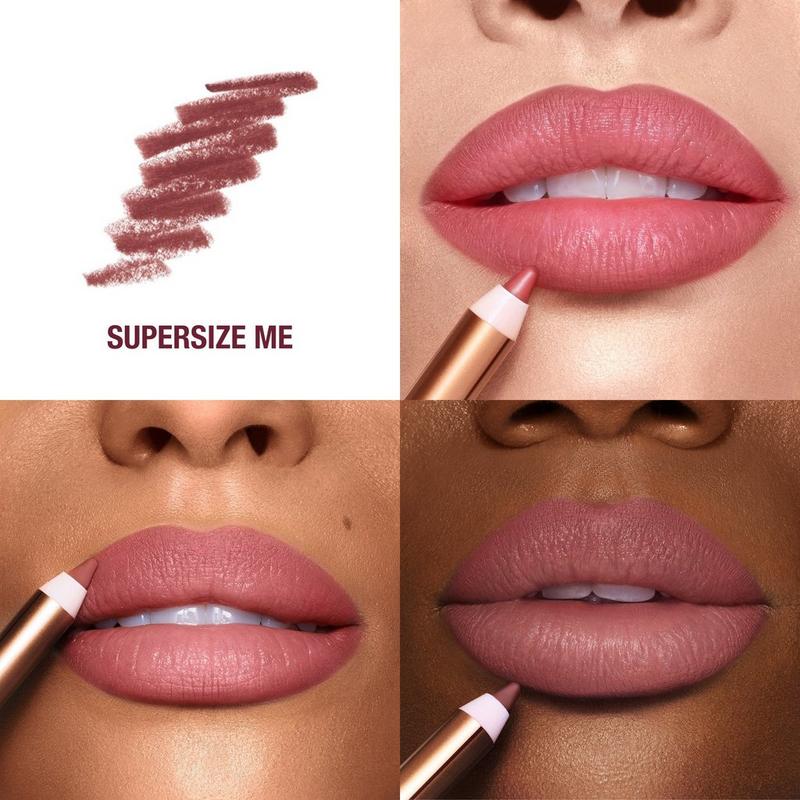 リップライナー HD MATTE LIPTINT 10pcs Charlotte Tilbury - Supersize Me Lip Cheat Long-Lasting Waterproof