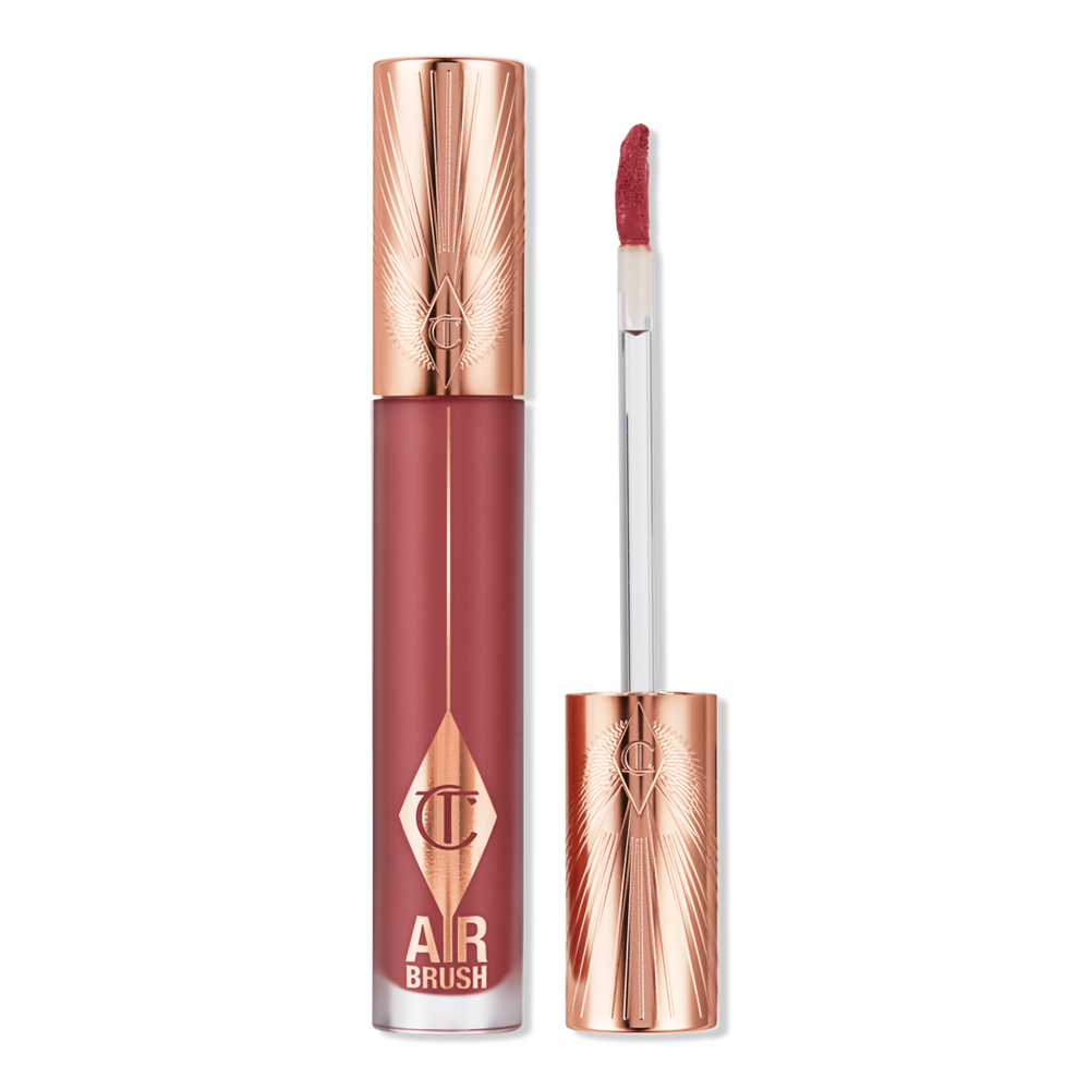 Charlotte Tilbury Airbrush Flawless Matte Lip Blur Liquid Lipstick - Pillow Talk Medium Blur