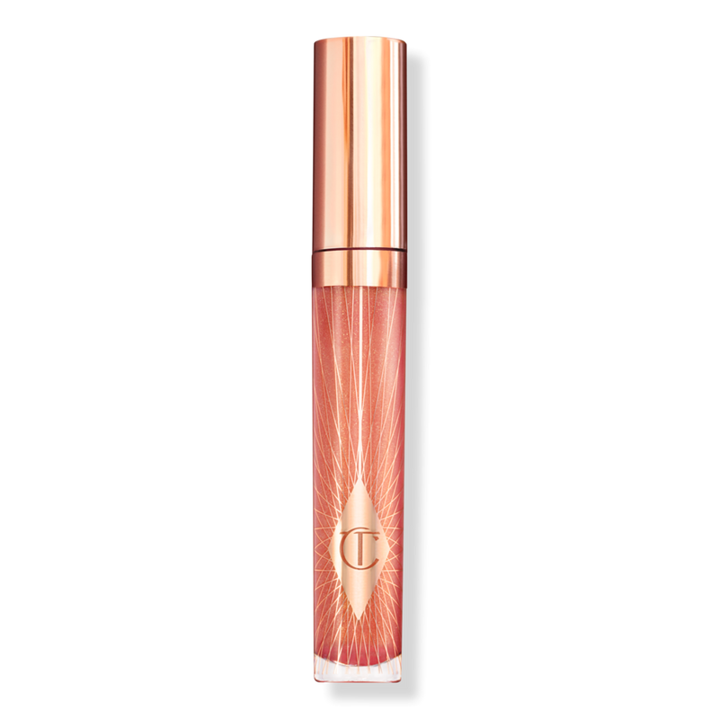 peach c clear lip gloss The Cr me Shop Cobbler Moisturizing - Hydrating Oil & Conditioning Treatment with Jojoba Oil & Vitamin | Made in Korea which gives your lips and cheeks a natural color with a fresh and radiant touch all day long Peach Flavored Chunky Glitter Clear