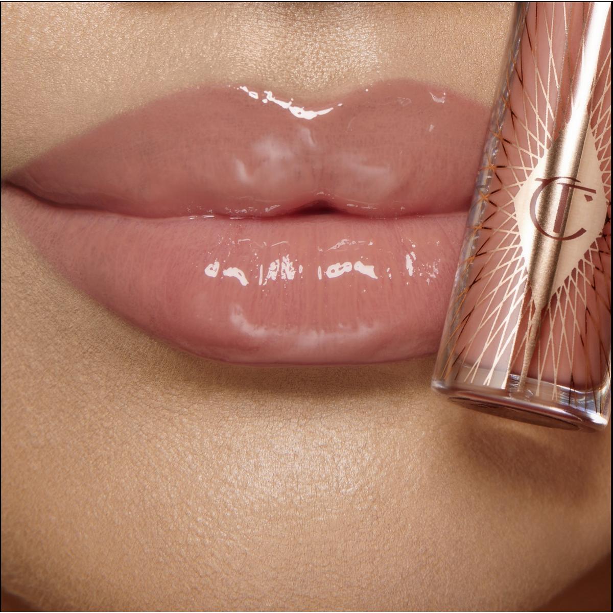 Mini Glossy Pink Lip Gloss + Lip Liner Set