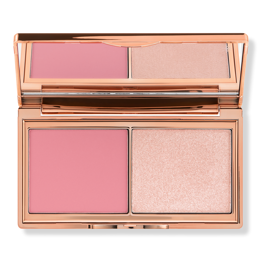 Fair/Medium Mini Hollywood Blush & Glow Palette - Charlotte Tilbury | Ulta  Beauty