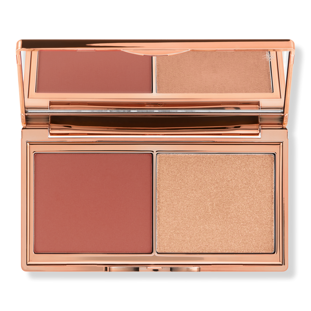 Charlotte Tilbury Mini Hollywood Blush & Glow Palette - Tan/deep