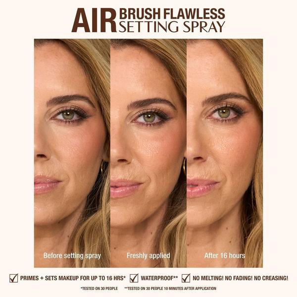 Spray fijador hidratante e impermeable Airbrush Flawless 3