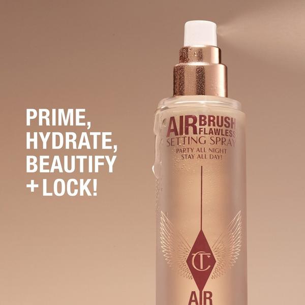 Spray fijador hidratante e impermeable Airbrush Flawless 4