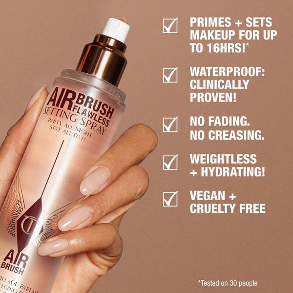 Spray fijador hidratante e impermeable Airbrush Flawless 7