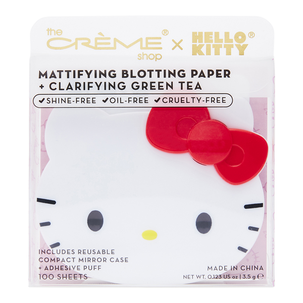 The Crème Shop Hello Kitty Mattifying Blotting Paper + Reusable Mirror Compact #2