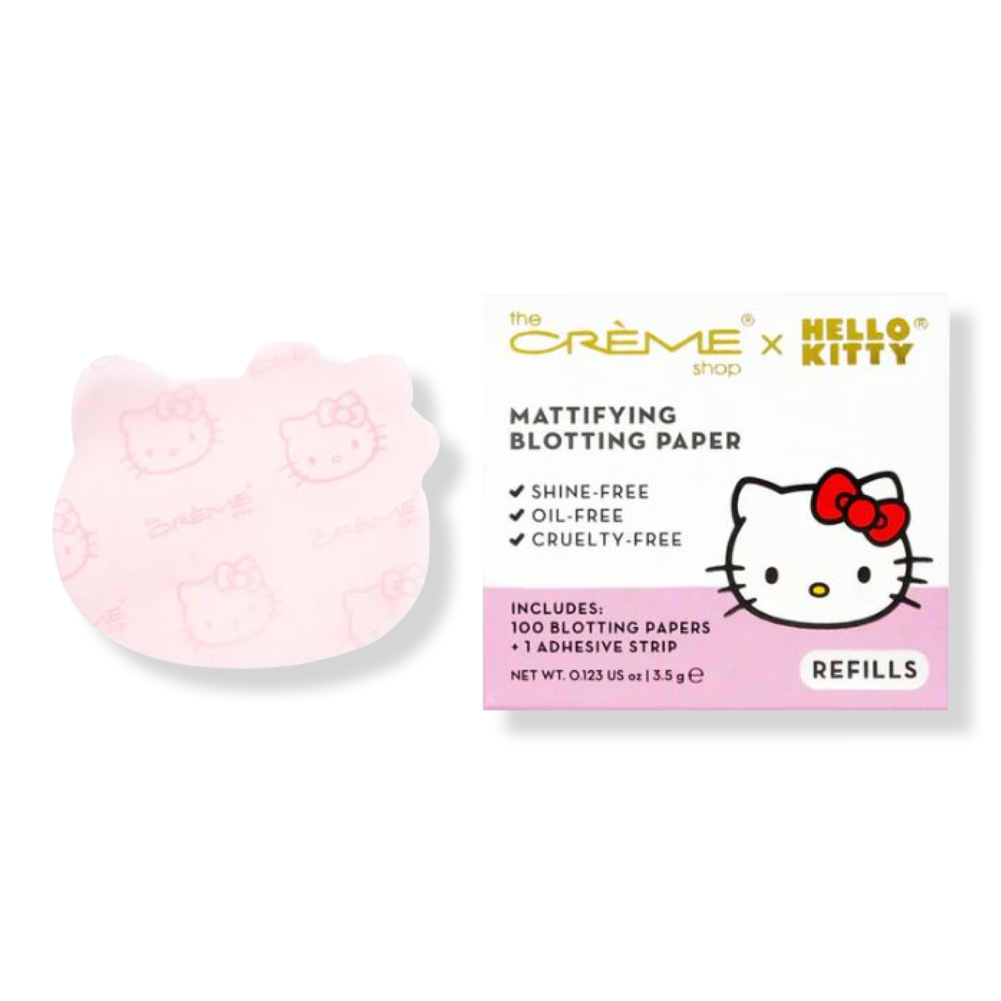 The Crème Shop Hello Kitty Mattifying Blotting Paper Refills #1