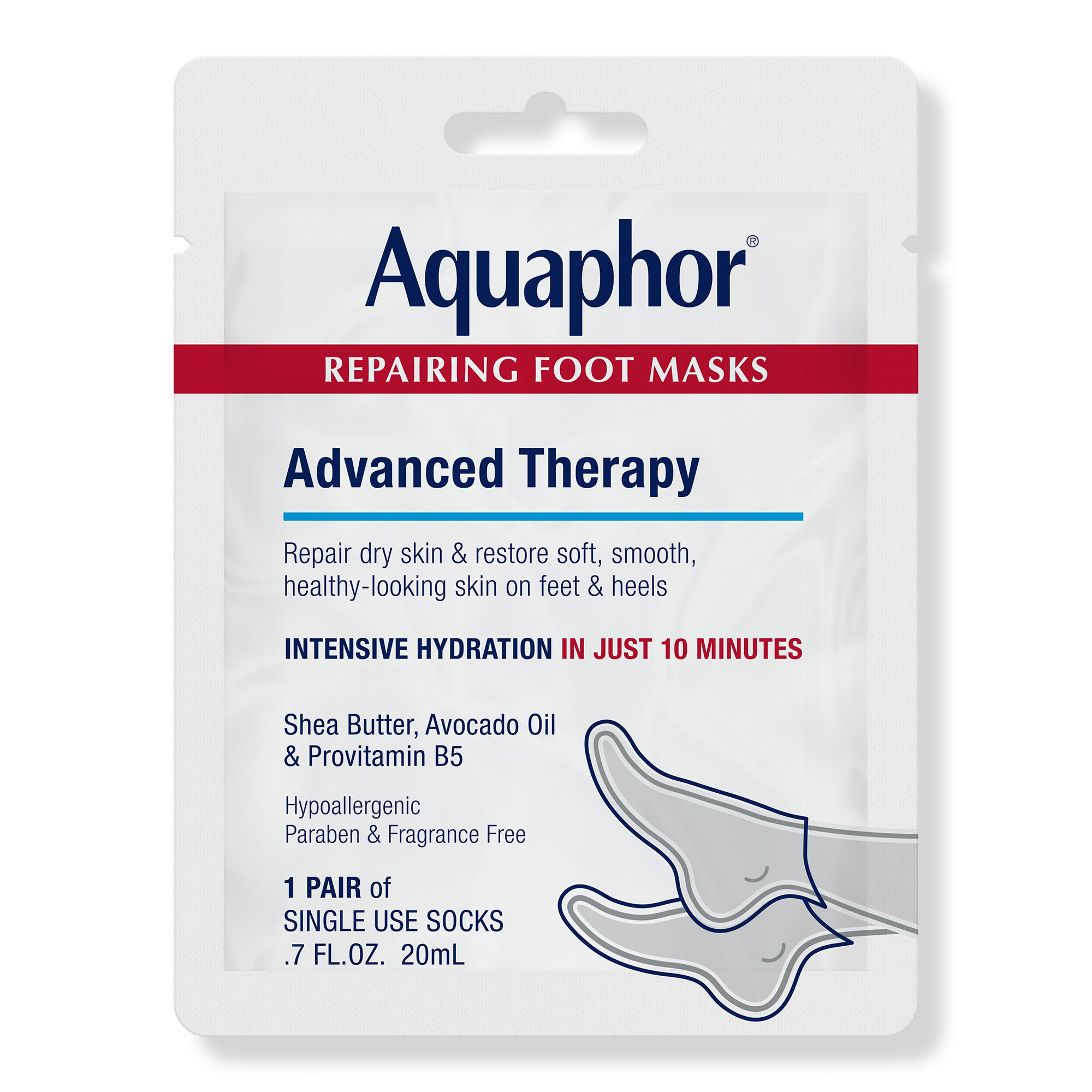 Aquaphor Repairing Foot Masks #1