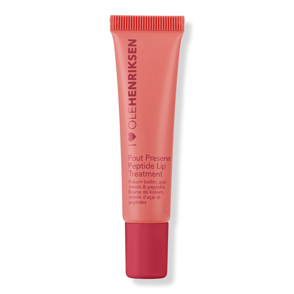 Olehenriksen Pout Preserve Hydrating Peptide Lip Treatment - Strawberry Sorbet