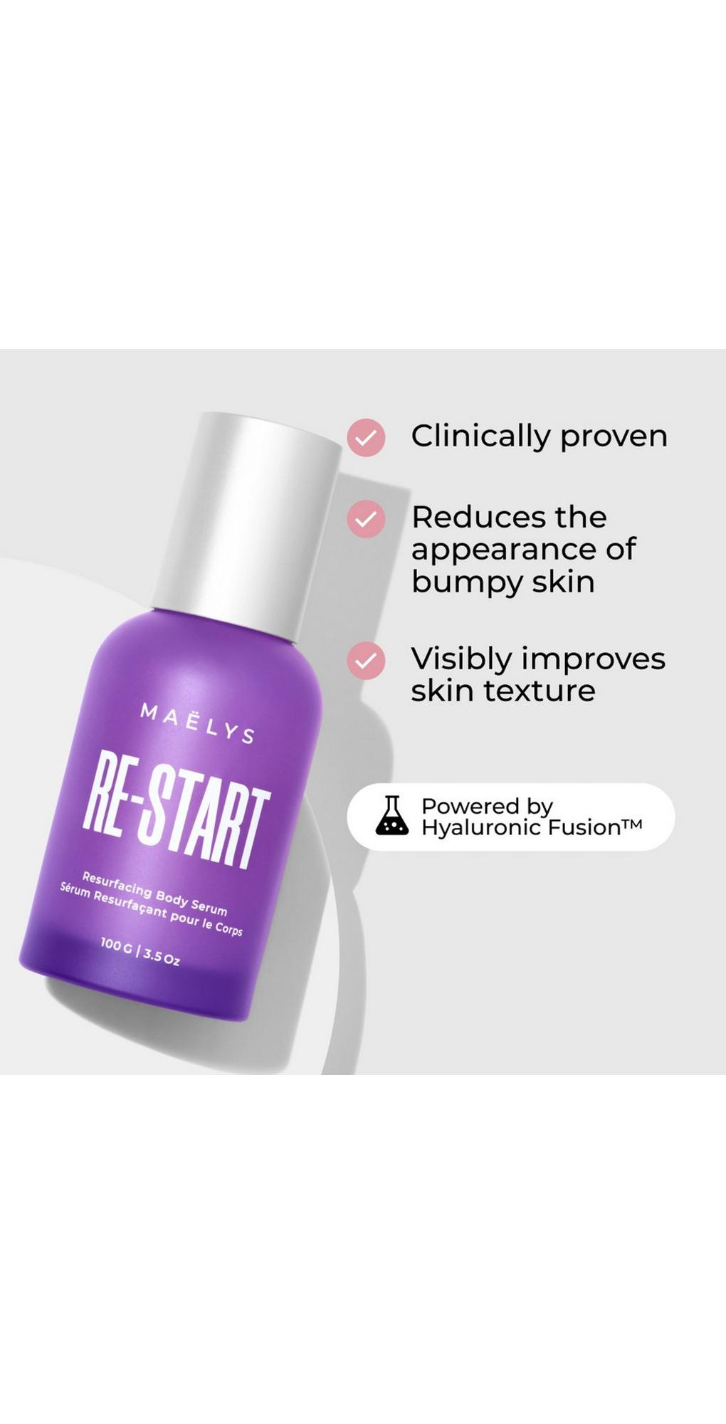Maelys Cosmetics Re-Start Resurfacing Body Serum