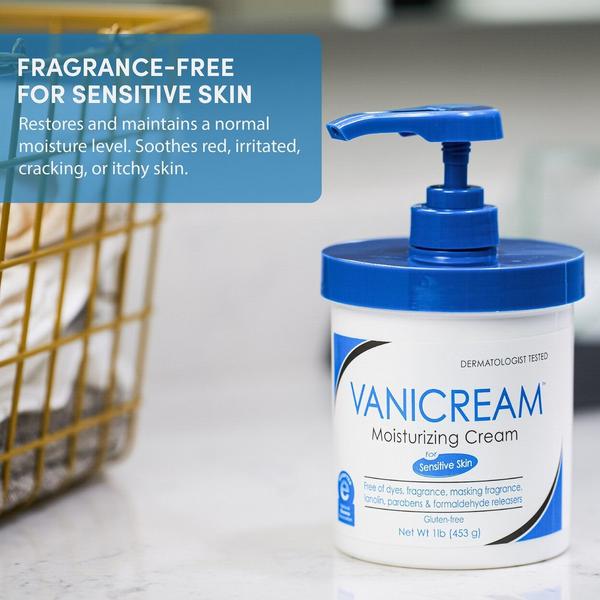 VANICREAM Moisturizing Cream with Pump for Sensitive Skin #2