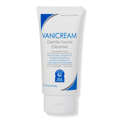 VANICREAM Travel Size Gentle Facial Cleanser for Sensitive Skin