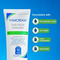 VANICREAM Daily Facial Moisturizer with Hyaluronic Acid and Ceramides #4