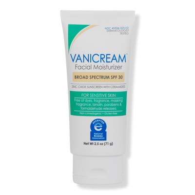 VANICREAM Facial Moisturizer Broad Spectrum Mineral SPF 30