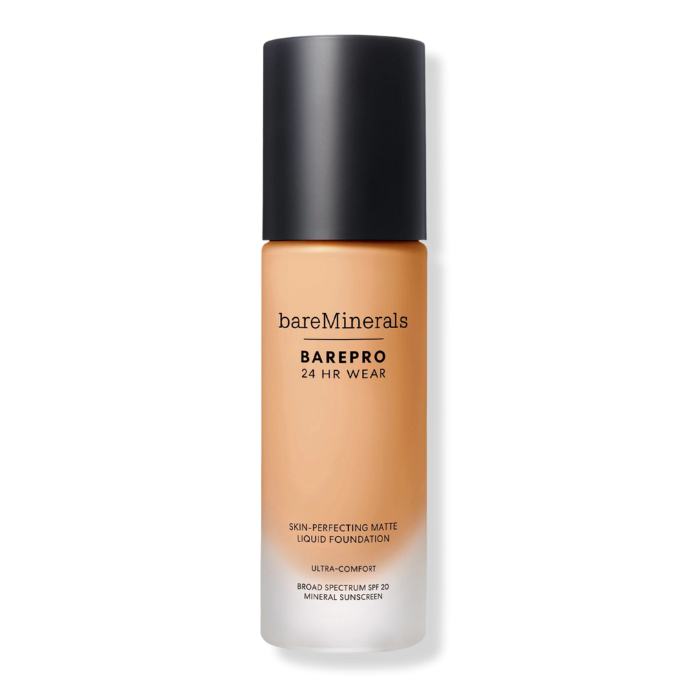 Bareminerals Barepro 24hr Wear Skin-perfecting Matte Liquid Foundation Mineral Spf 20 - Medium 30 Warm