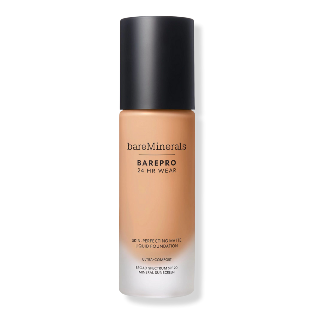 Bareminerals Barepro 24hr Wear Skin-perfecting Matte Liquid Foundation Mineral Spf 20 - Medium 35 Neutral