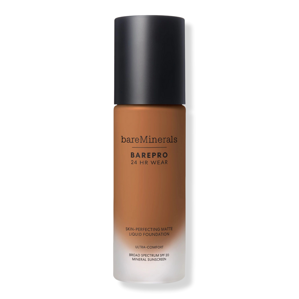 Bareminerals Barepro 24hr Wear Skin-perfecting Matte Liquid Foundation Mineral Spf 20 - Deep 51 Neutral