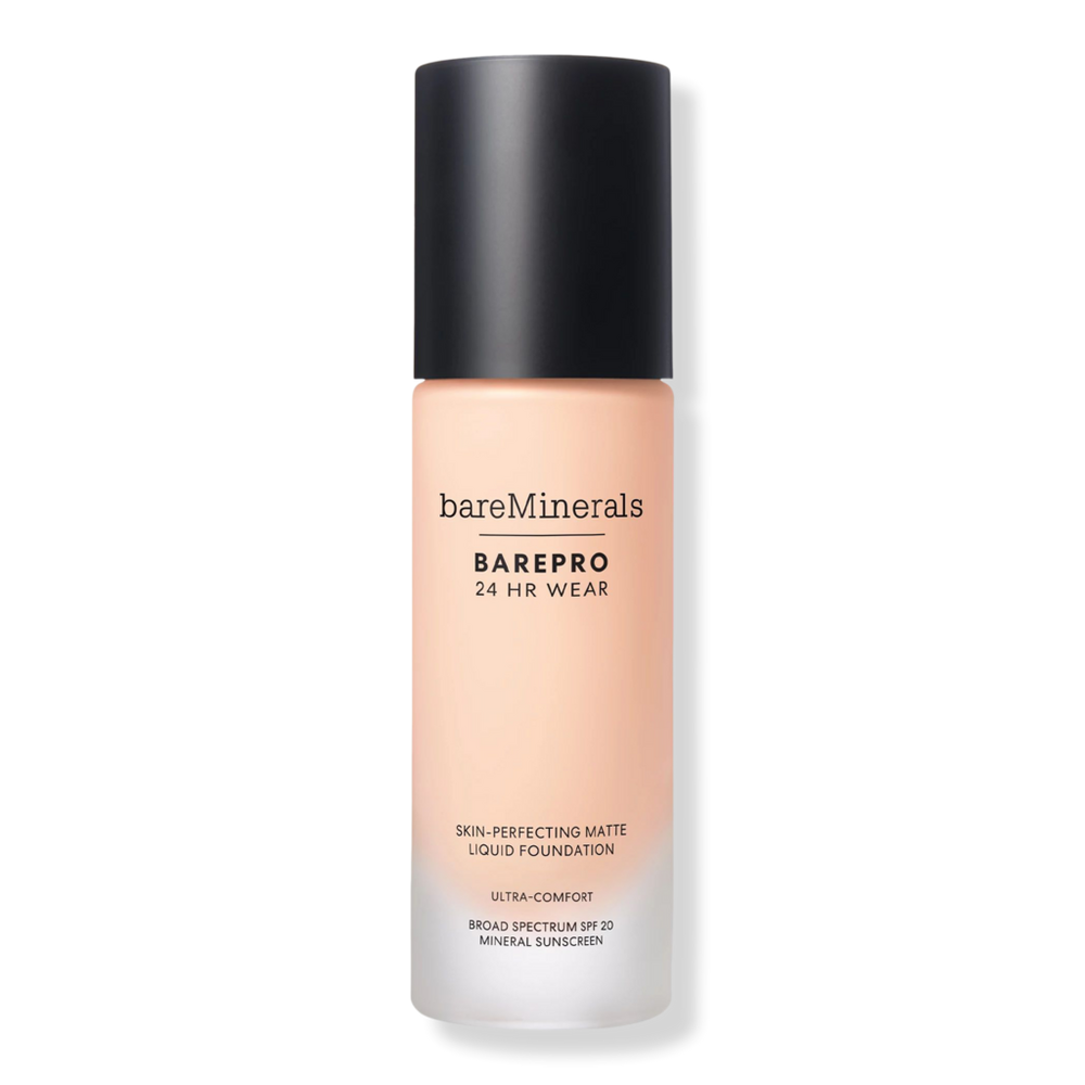 Bareminerals Barepro 24hr Wear Skin-perfecting Matte Liquid Foundation Mineral Spf 20 - Fair 10 Neutral