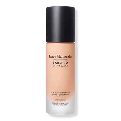 bareMinerals BAREPRO 24HR Wear Skin-Perfecting Matte Liquid Foundation Mineral SPF 20