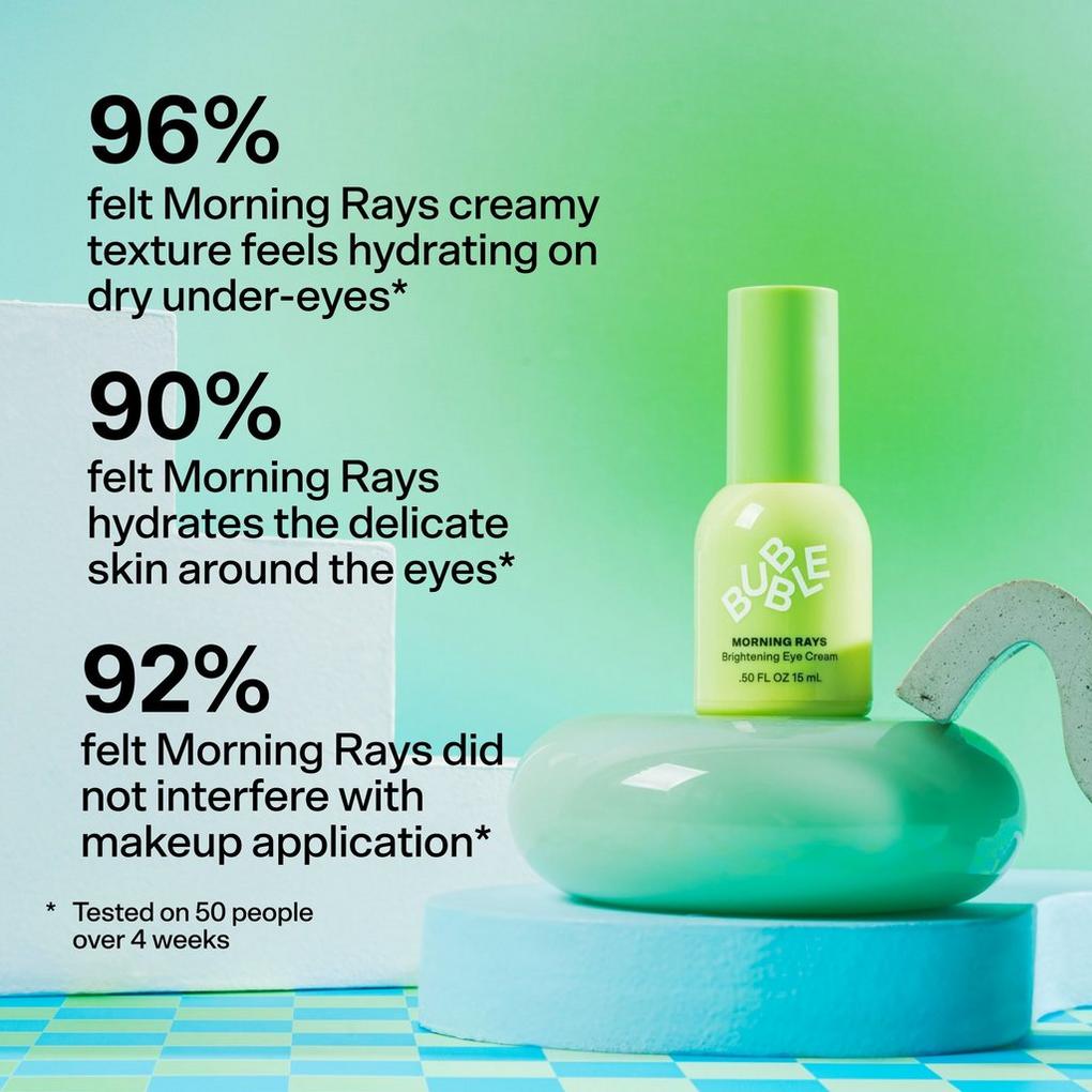 Bubble Skincare Morning Rays Brightening Eye Cream