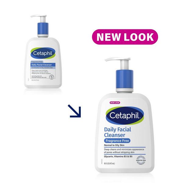 Cetaphil Daily Facial Cleanser Face Wash Fragrance Free for Sensitive Skin #7