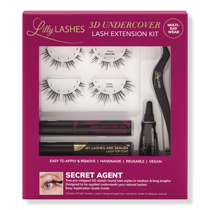 Secret Agent 3D Undercover Lash Extension Kit Lilly Lashes Ulta Beauty
