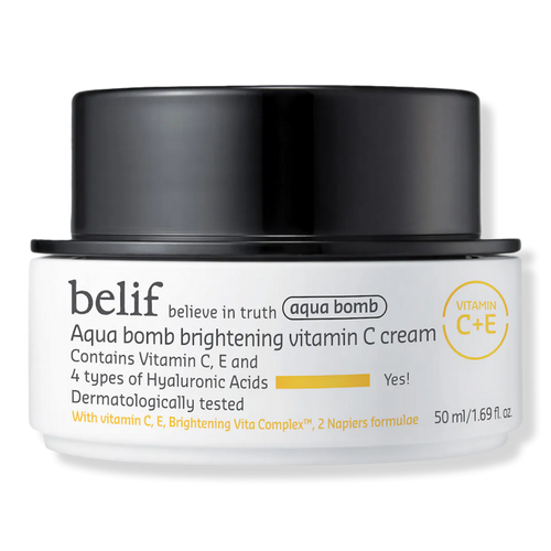 BELIF Lot De 2 Mini Crèmes Aqua Bomb Cica - Pour Peaux Sensibles - 10ml Chaque - Neuf Corée