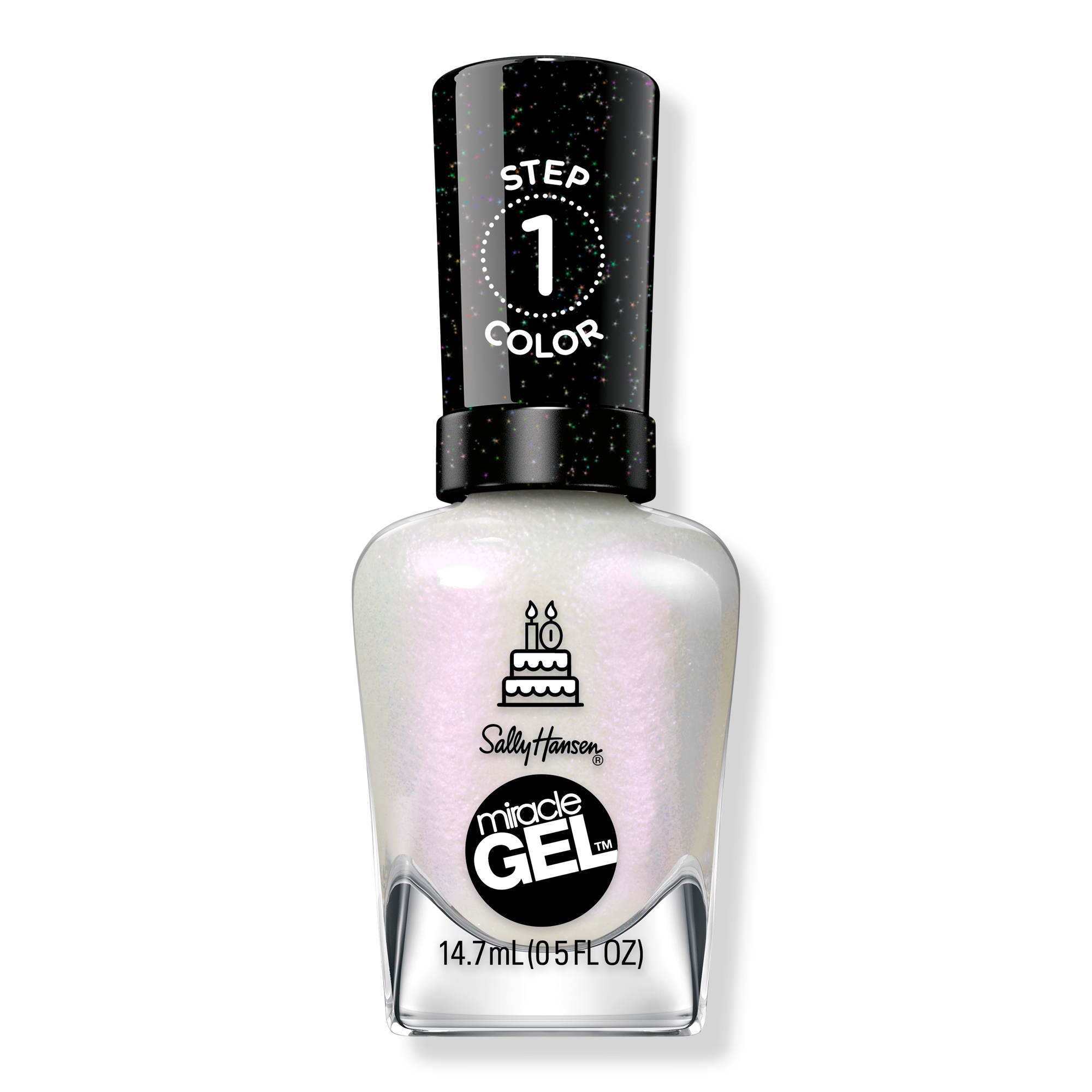 Sally Hansen Miracle Gel Nail Polish, Blacks, Whites, & Nudes #1